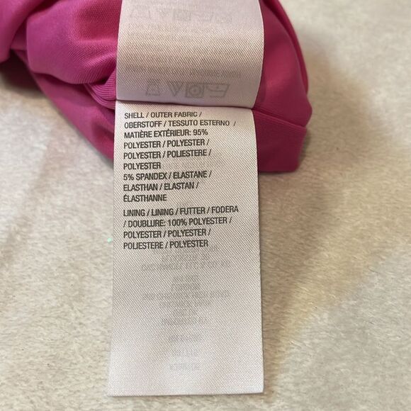 C. Wonder- Pineapple Print All Over Hot Pink & Green Mini Loose Fit Dress Size M - Picture 10 of 10